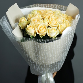 Букет из 19 роз Аваланж (70 см) в Ликино-Дулёво