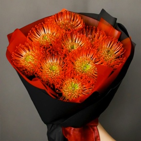 Букет из 9 лейко в Ликино-Дулёво