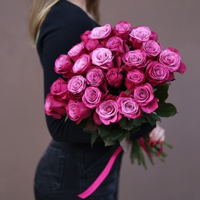Букет из 25 роз Космик (50 см) в Ликино-Дулёво