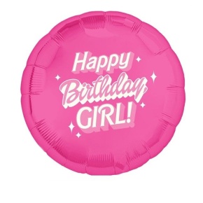 Шар "happy b-day girl" в Ликино-Дулёво