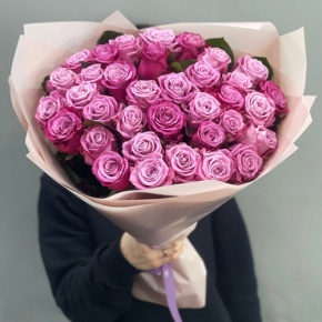 Букет из 51 розы Космик (50 см) в Ликино-Дулёво