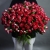 Букет из 51 кустовой рубиновой розы (50 см) в Ликино-Дулёво Букет из 51 кустовой рубиновой розы (50 см) в Ликино-Дулёво