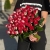 Букет из 51 рубиновой розы (50 см) в Ликино-Дулёво Букет из 51 рубиновой розы (50 см) в Ликино-Дулёво