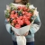 Букет "Фортуна" из коралловых роз и оксипеталума в Ликино-Дулёво Букет "Фортуна" из коралловых роз и оксипеталума в Ликино-Дулёво