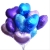 Сердце сиреневое фольгированный шар с гелием (45 см) в Ликино-Дулёво
