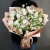 Букет "Полли" из эустом и кустовых пионовидных роз в Ликино-Дулёво