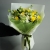 Букет "Зеленая фея" из роз, эустом, скимии и ромашек в Ликино-Дулёво Букет "Зеленая фея" из роз, эустом, скимии и ромашек в Ликино-Дулёво